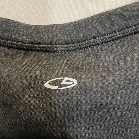 Champion Omni-Heat Midweight Baselayer Crew Duo Dry Dark Gray Size L Thumb Holes - Picture 5 of 10
